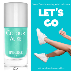 211 "Teal"- Lakier do stempli